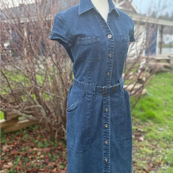 Denver Hayes Denim Dress – Size 10 - Picture 6 of 10
